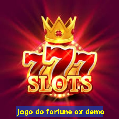 jogo do fortune ox demo